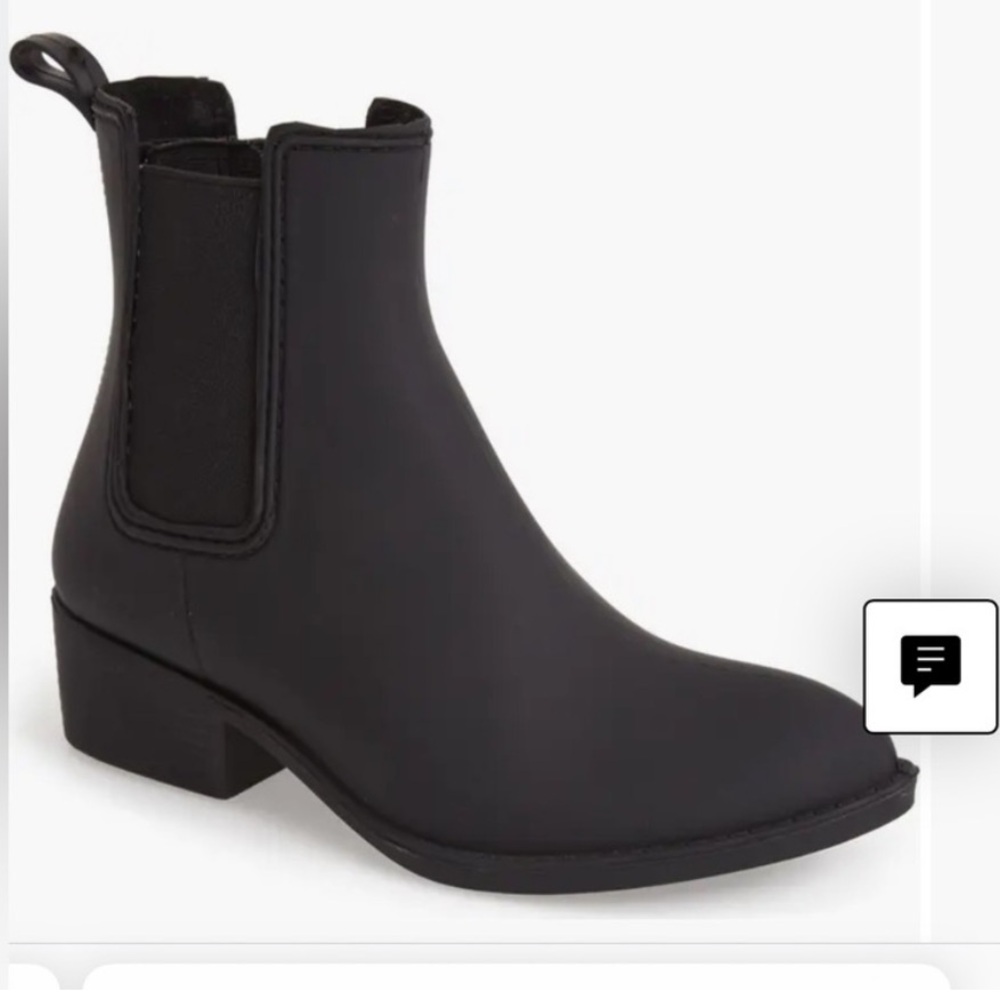 Jeffrey Campbell Black Ankle Booties